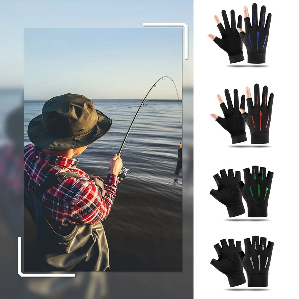 Gants de pêche sur glace à écran tactile, protège-bras élastique anti-uv, gants de fitness respirants, gants de cyclisme et de conduite, 402, offre spéciale