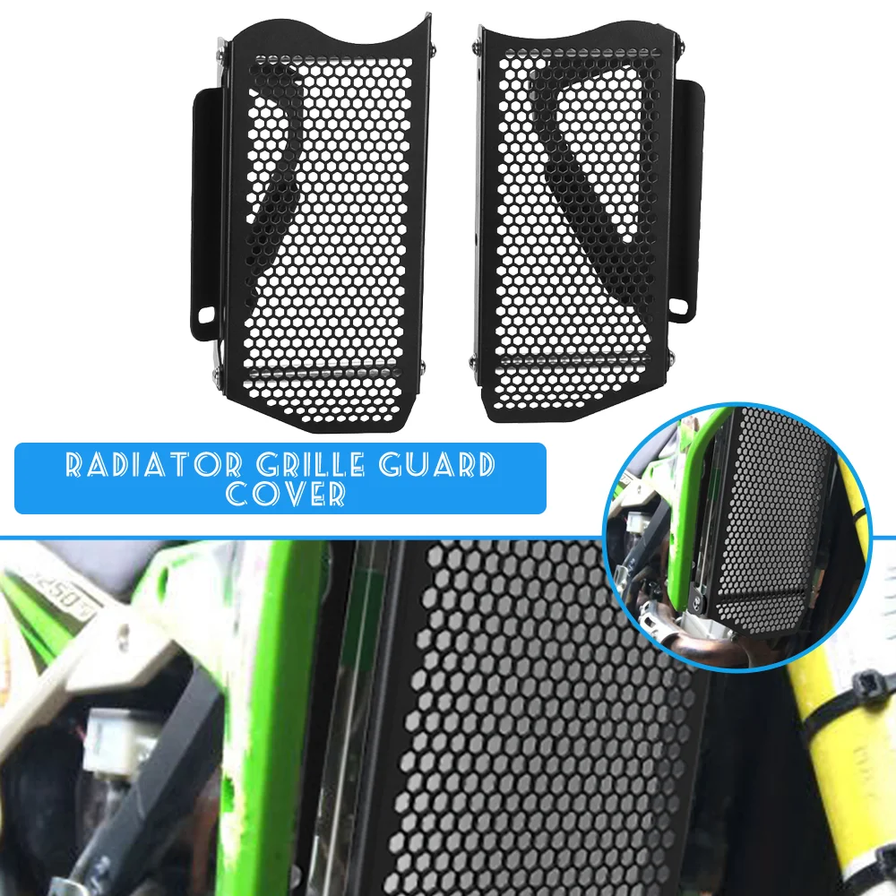 Motorcycle Accessories For KAWASAKI KLX250S/KLX250SF 2009-2017-2018-2019-2020 Grille Cover Radiator Guard Protection Aluminium