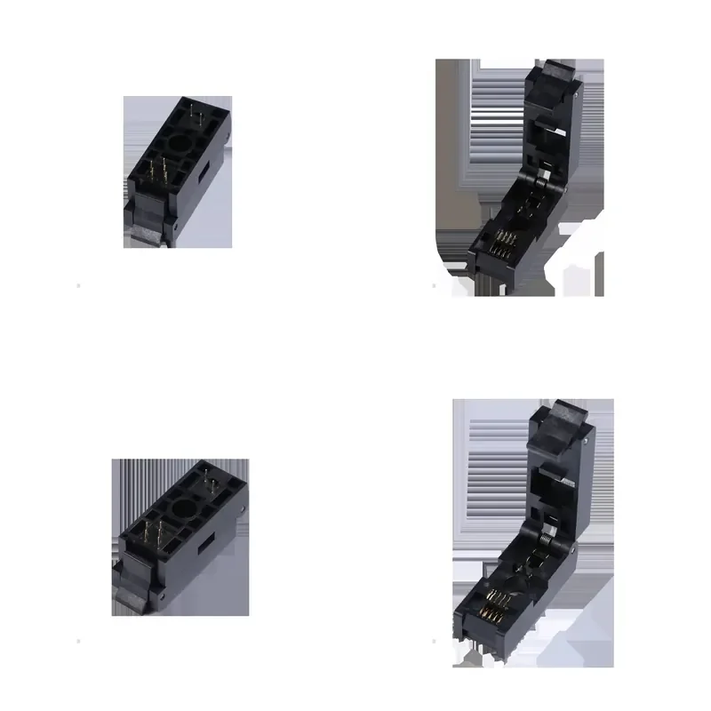 High-Speed IC Testing 1.27mm ZIF Socket Memory Chip Test Socket With Multiple Structural Options Electronic Components