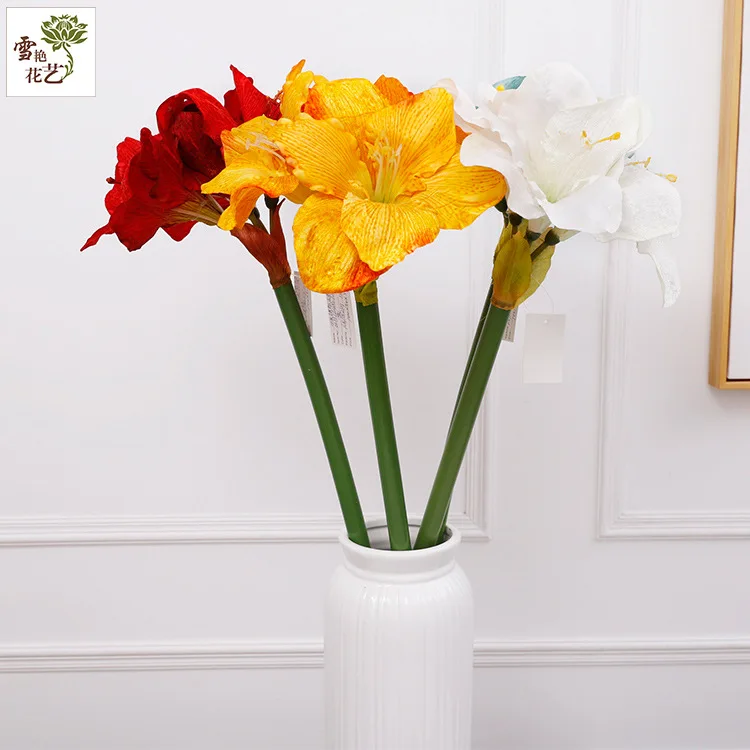 

Artificial flowers clivia branch bouquet flower arrangement DIY wedding party home decoration prop simulation plant flower
