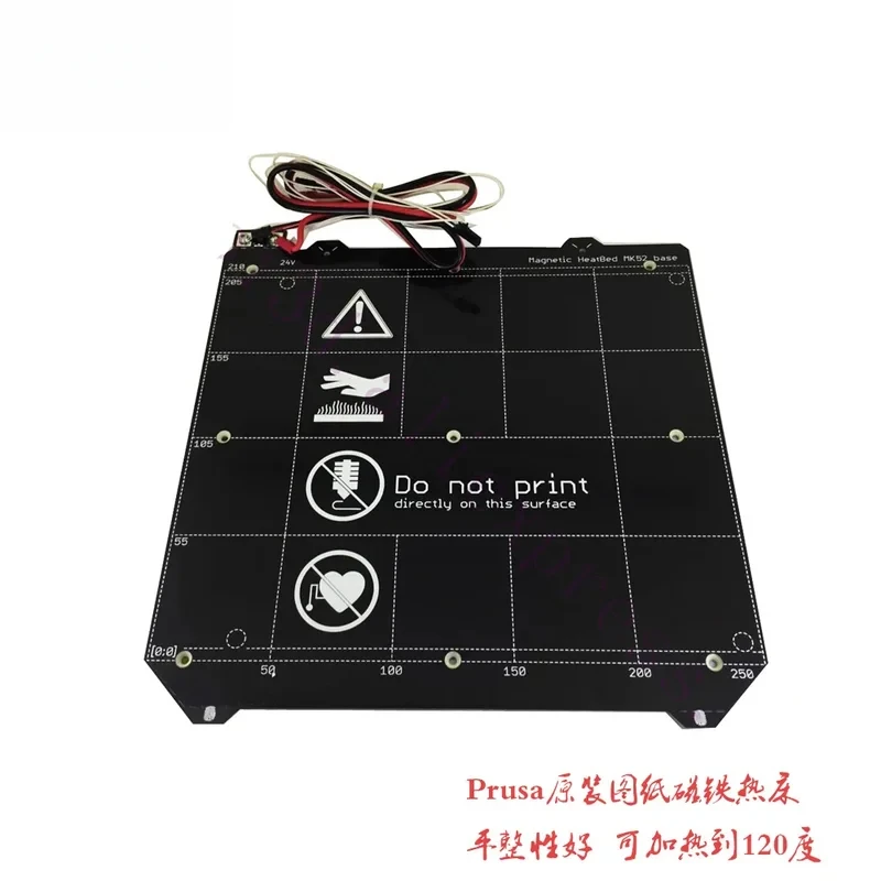 

MK3S MK52 Magnetic 3D Printer Accessories MK3 Heating Plate Hot Bed PEI Plate