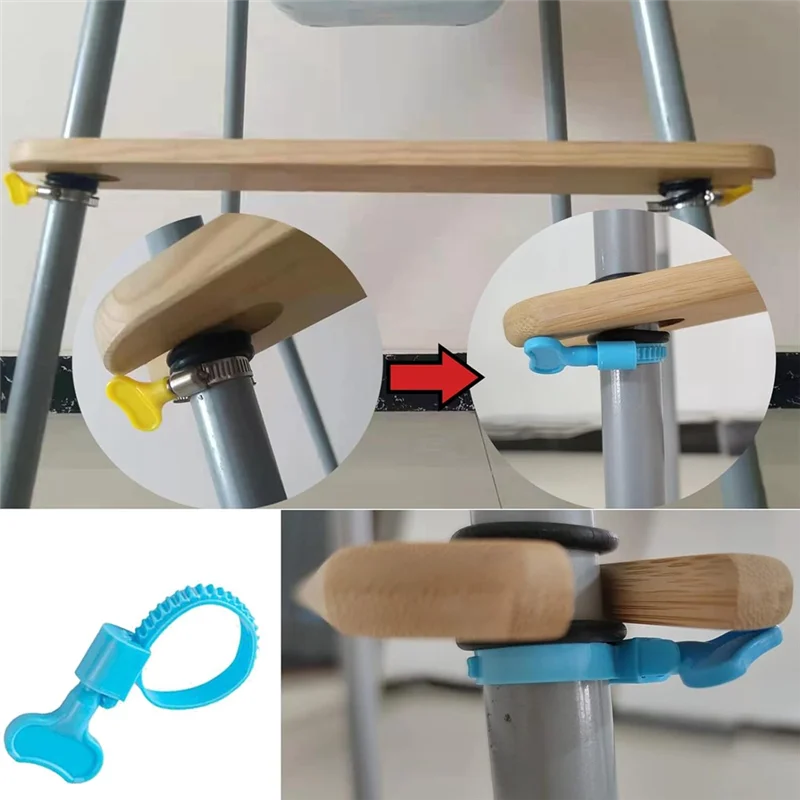 AT69 -High Chair Footrest For Antilop High Chairs Accessories Adjustable Highchair Foot Rest Adjustable Foot Rest image 4