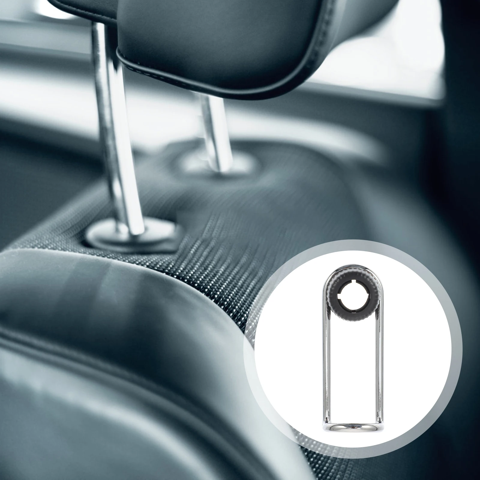 

Car Back Seat Hook Zinc Alloy ABS Sturdy Structure Simple Installation Rear Accessories ganizer Car Seat Headrest Hanger