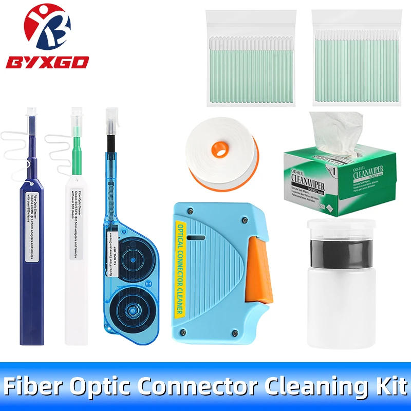 Fiber Optic Lint Free Wipes Dry Wet Dual Use Dustless Non-Woven Paper for MPO FC SC ST LC Bare Connector End Face Cleaning