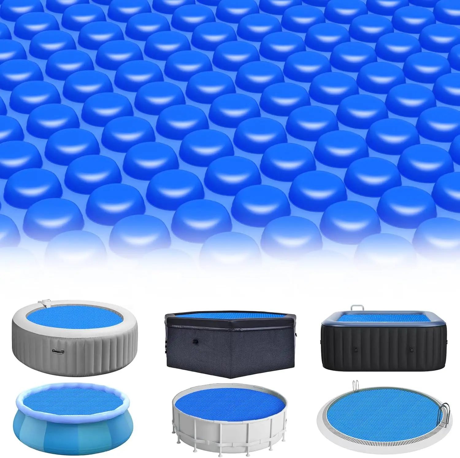 8 Ft Round Solar Po…