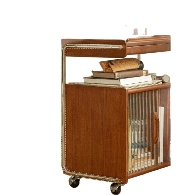 - Living room, bedroom, coffee table, mobile side table, medieval bedside table replacement