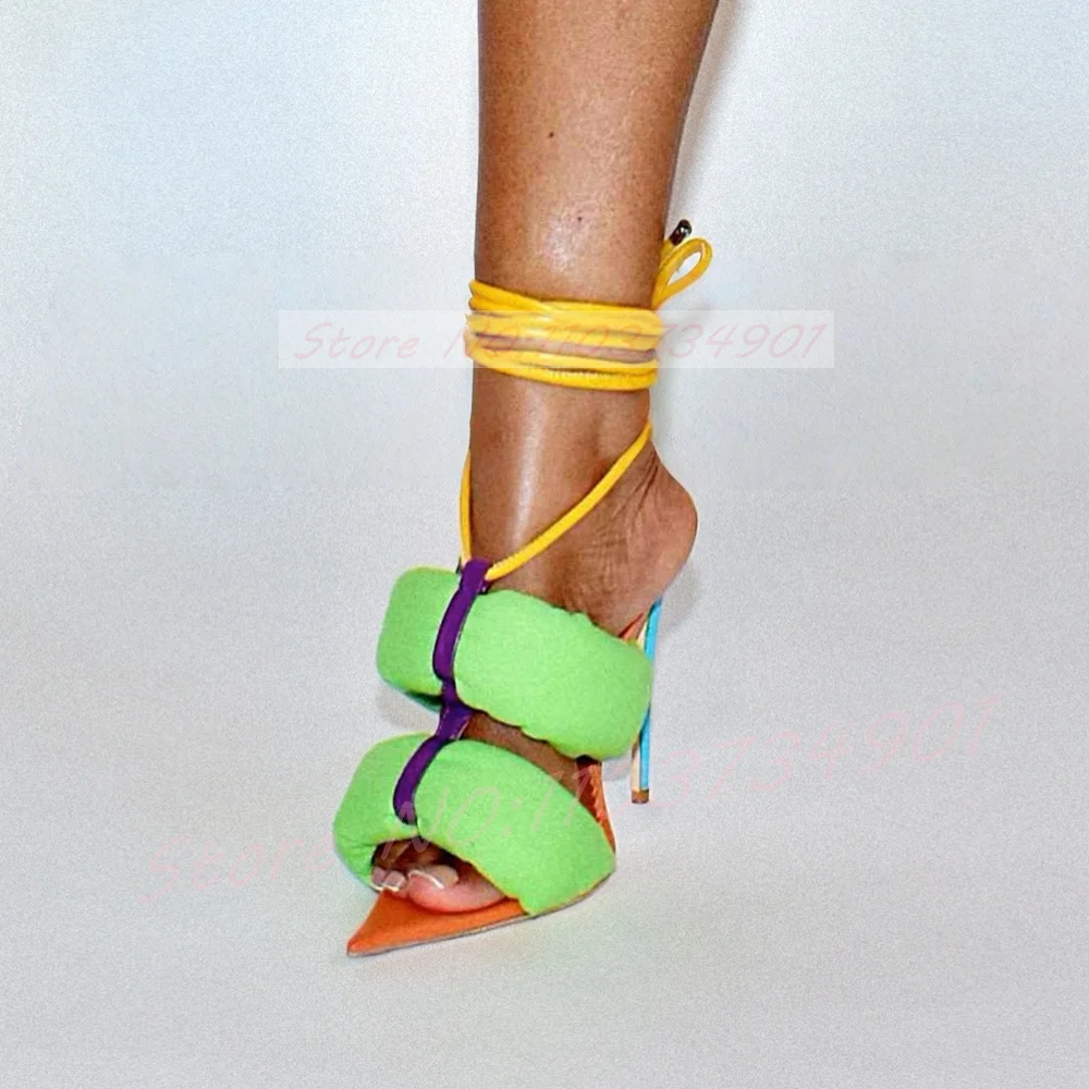 Green Wide Fit Straps Color-Bl - đánh giá và giá Wide Fit Heels