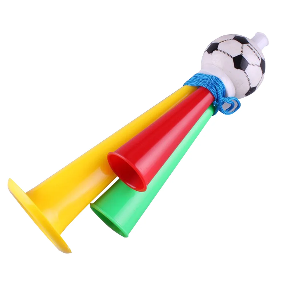 

6 Pcs Portable Baseball Caps Football Match Horn Game Trumpet Soccer Small Noise Maker for Plastic