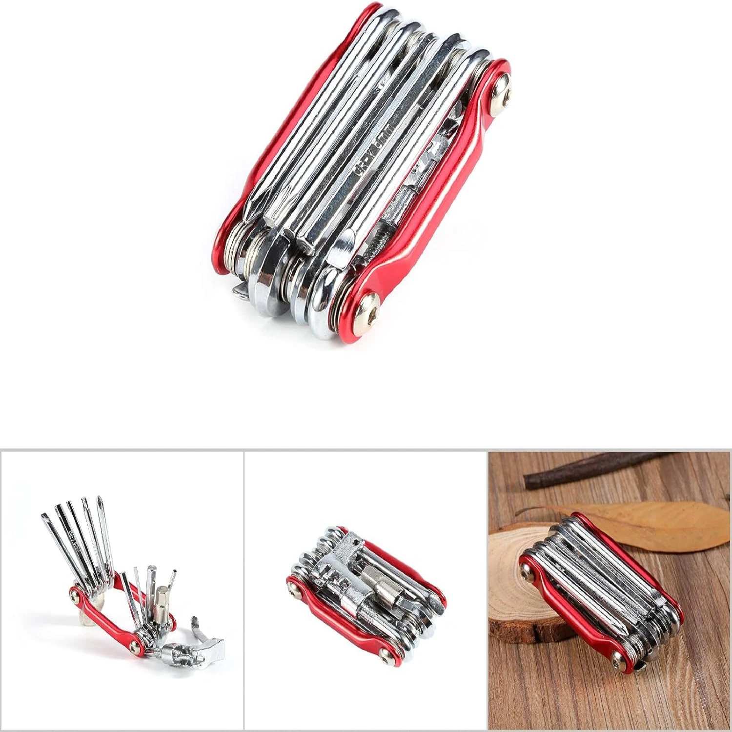 Essential Transformers Outil de réparation de vélos – Léger, robuste et compact – Compagnon idéal pour les aventures passionnantes – Perfe