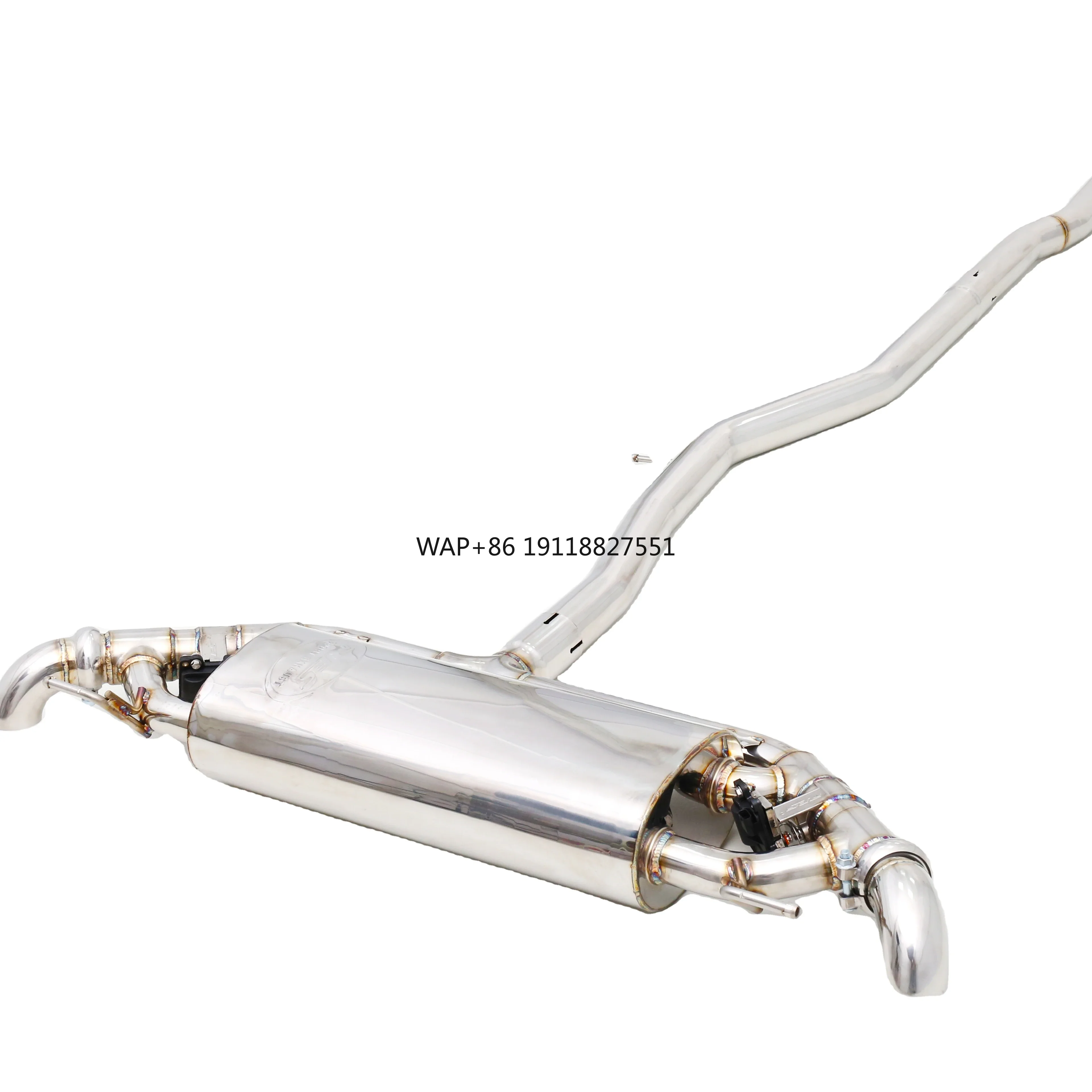 

Customizable Factory 304 Stainless Steel Valved Exhaust System Designed Specifically for S90 T5 2.0T