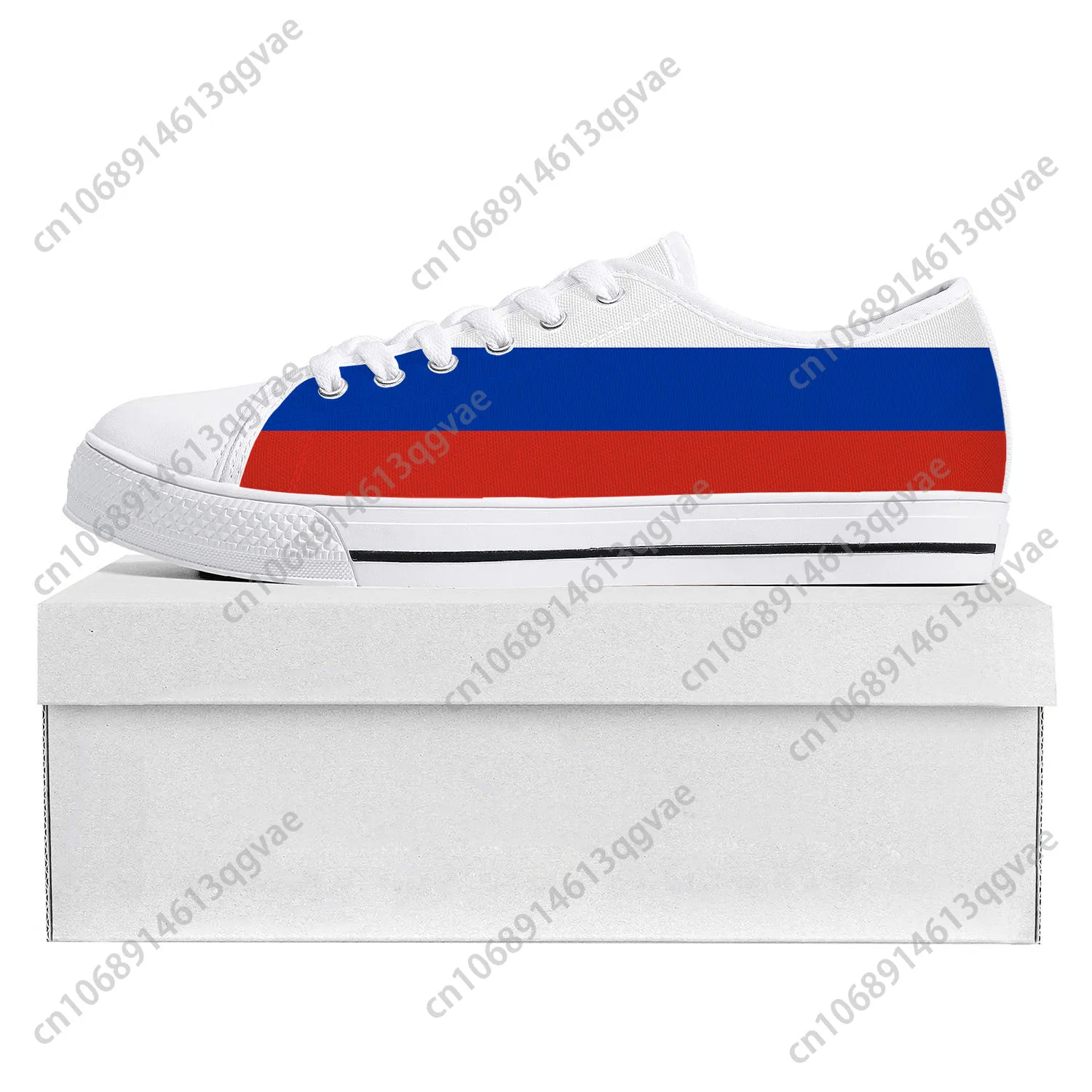 Russian Flag Low Top High Quality Sneakers Mens Womens Teenager Canvas Sneaker Russia Prode Casual Couple Shoes Custom Shoe