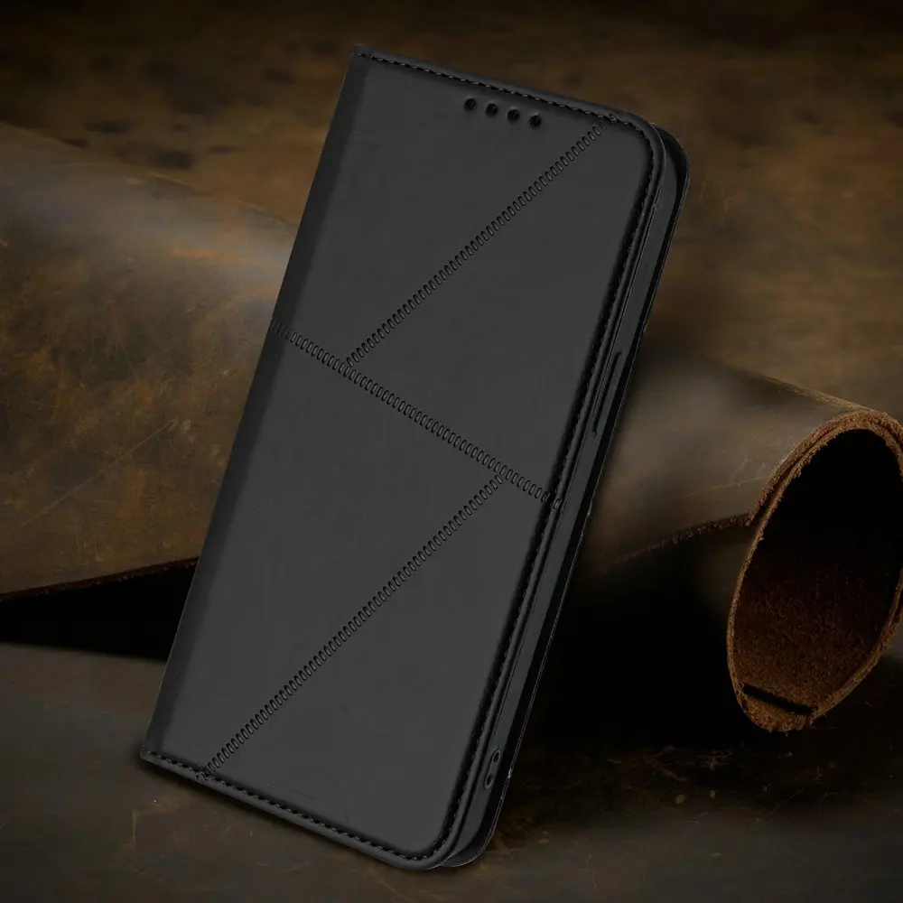 

Магнитный флип-чехол для OPPO Realme C75 C67 C65 C63 C61 C55 C53 C51 C33 C30S C25S C 30 25 C21 C15 C11 Кожаный чехол-бумажник