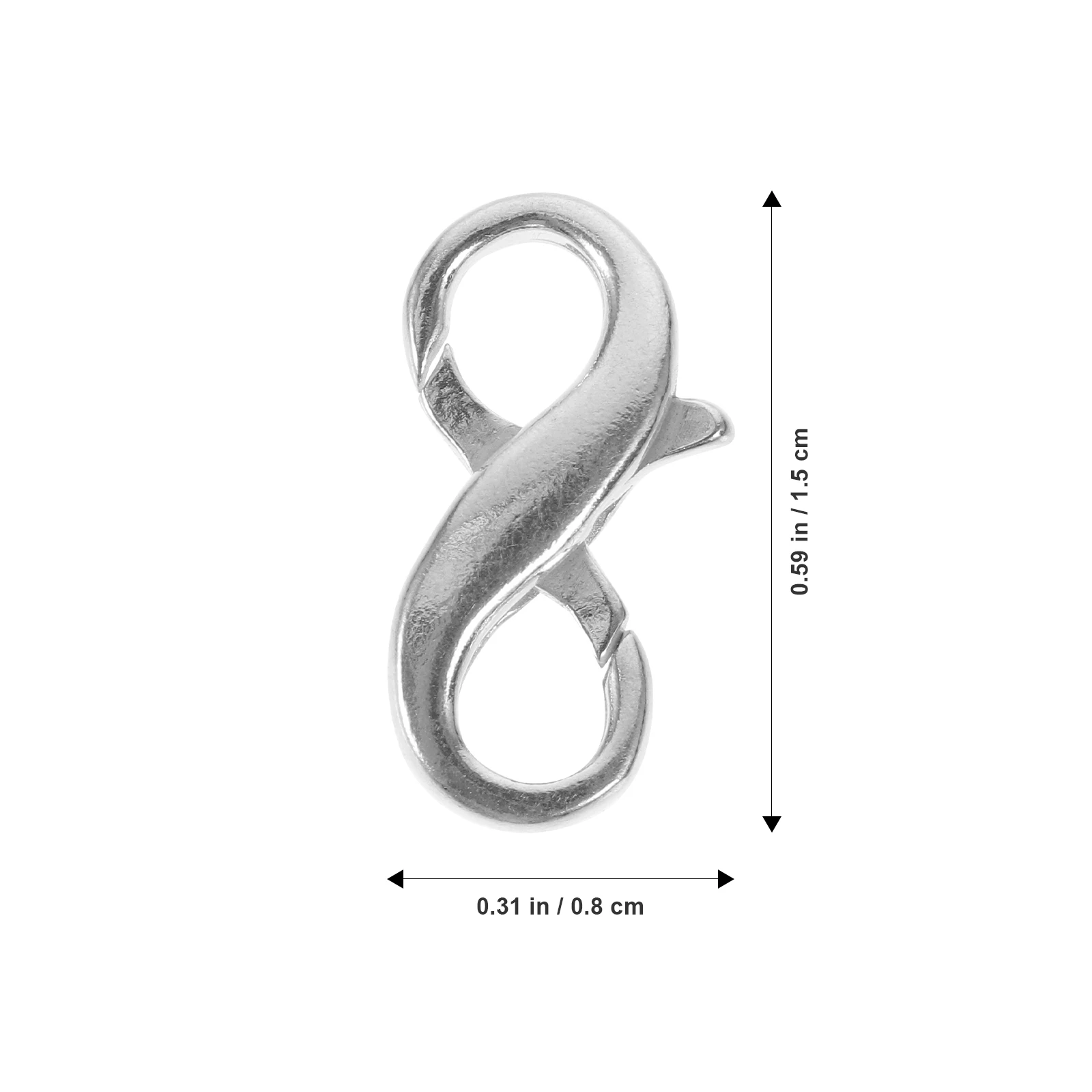 

Silver Spring Buckle Jewelry Making Findings Bracelet Clasps for Connector S925 Necklace Clip Bracelets