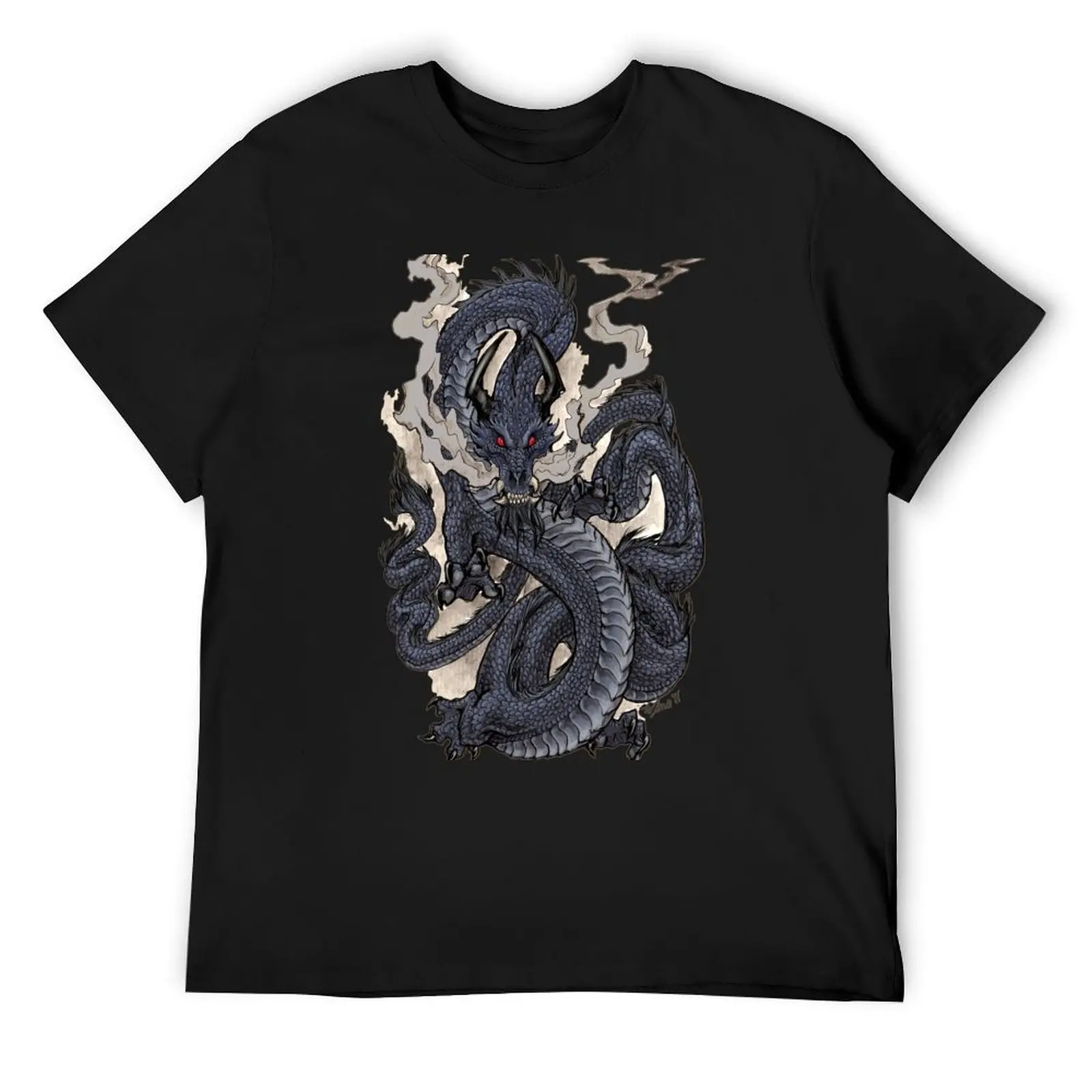 Eastern Dragon T-Shirt summer top graphic t shirt vintage quick drying Aesthetic clothing men t shirts