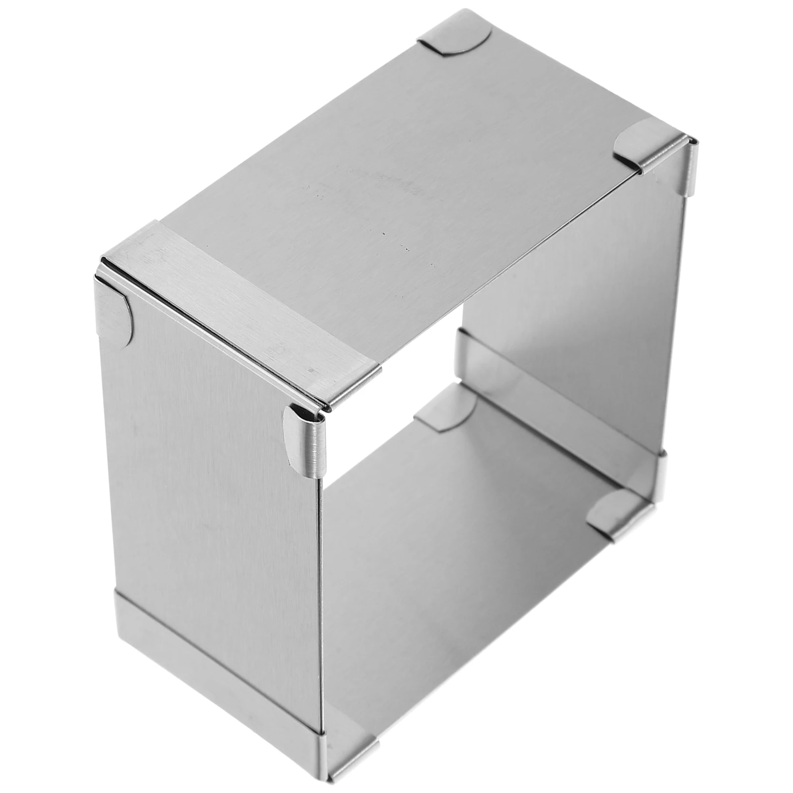 

Square Stainless Steel Mousse Cutter 3.5 Inch Cake Ring Dessert Mold Pastry Baking Tool Stainless Steel Mousse Ring