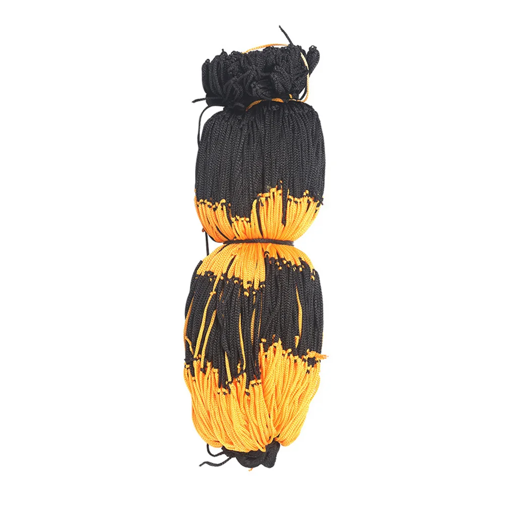 

12pcs Basketball Net Bag Wear-resistant Mesh Bags Single Layer Soccer Storage Nylon Thickened Portable Team Sport Equipment