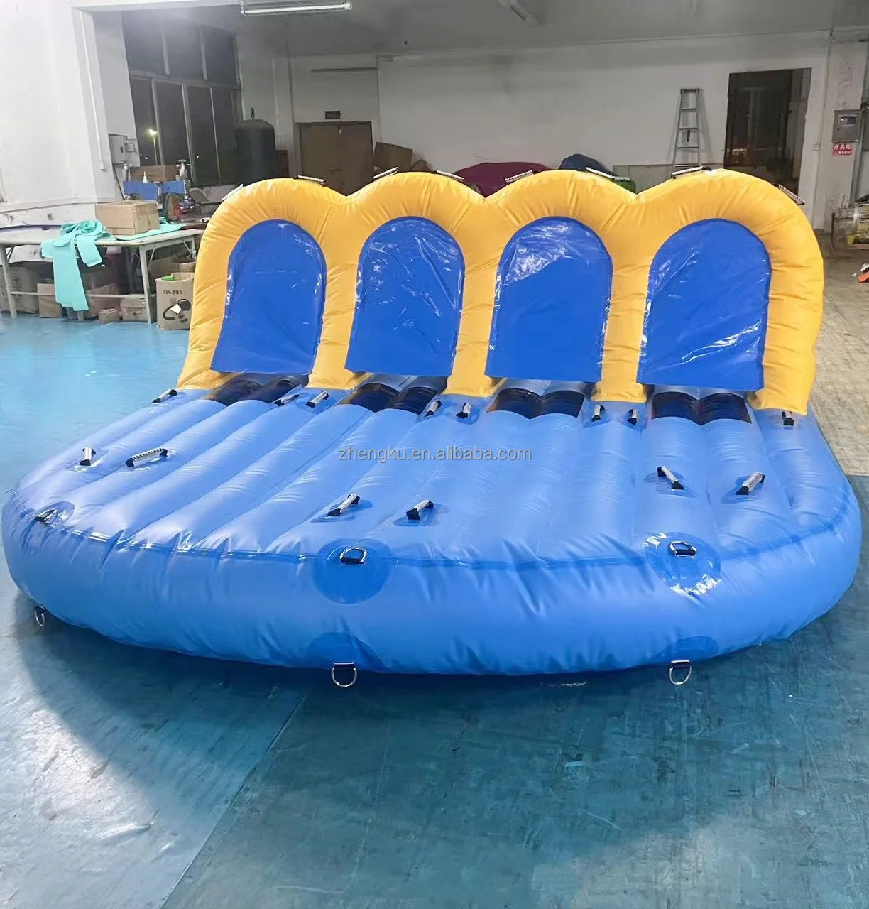 Inflatable Water Toy Band Wagon Towable Sofa Tube Inflatable Disco Boat For Water Sport Game
