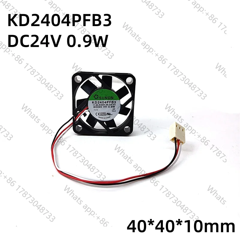 Tool Parts25pcs New original for sunon KD2404PFB3 24V 0.9W 4CM 4010 3-wire alarm signal frequency converter fan