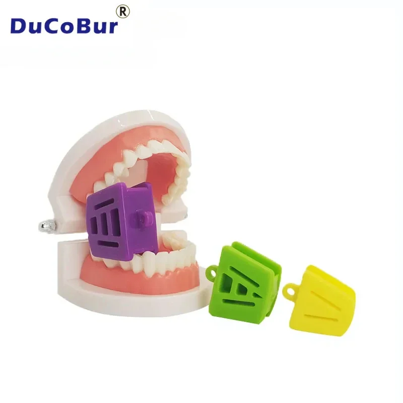 3pcs Dental Bite Block Oral Occlusal Pad Mouth Opener Props Cheek Retractor Rubber Cushion S M L Dentistry Tools Adult/Child