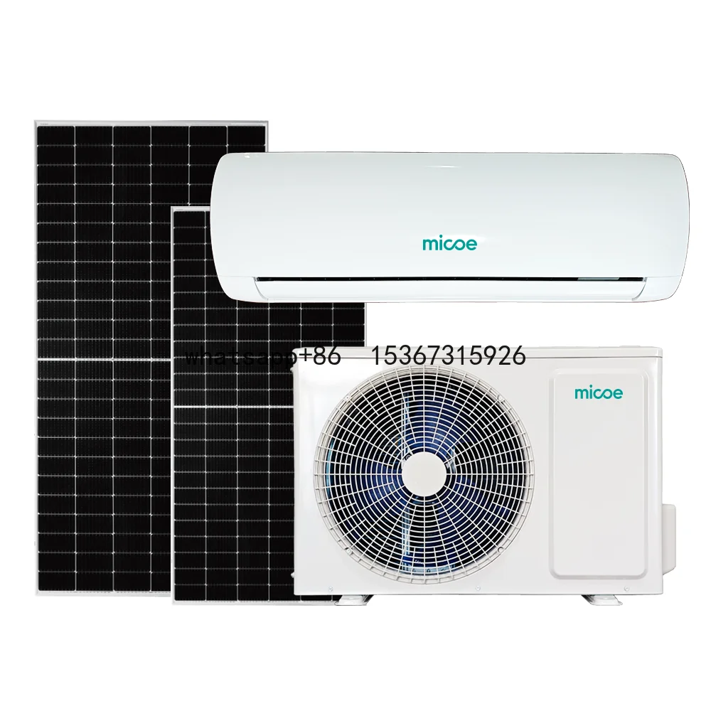 

Micoe OEM Installed Wall-mounted AC DC Split Solar Powered Air Conditioner PV Panel Solar Cell Air Conditioner for cooling