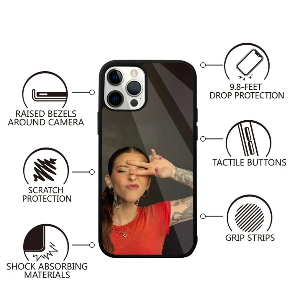 Singer N-Nicki N-Nicole Phone Case For iPhone 16,15,14,13,12,11,Plus,Pro,Max,Mini Magsafe Magnetic Wireless Charging