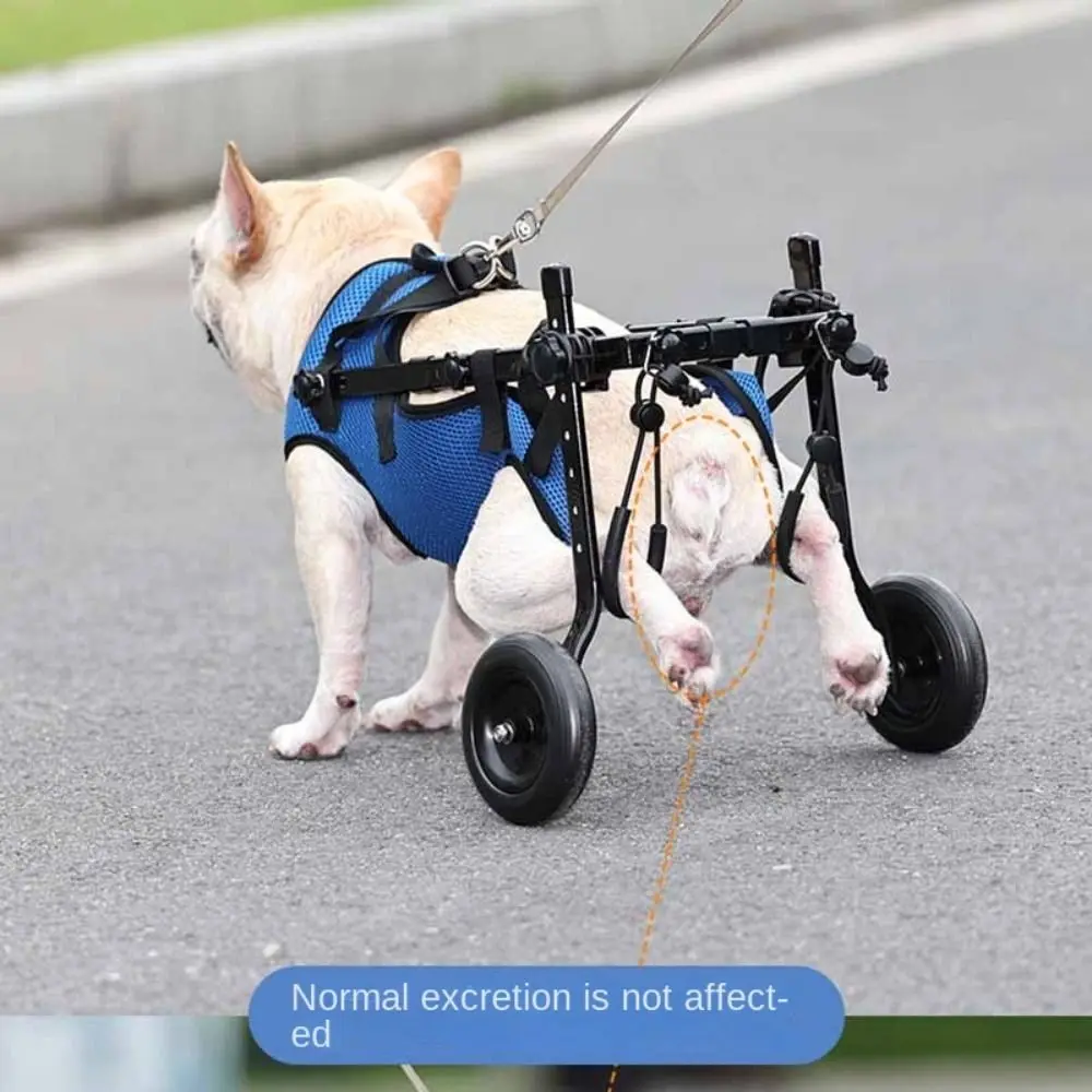 

Adjustable Dog Wheelchair Hind Limb Hind Leg Disabled Pet Cat Dog Mobility Aid Trolley Legs Rehabilitation Light Pet Walk Tools