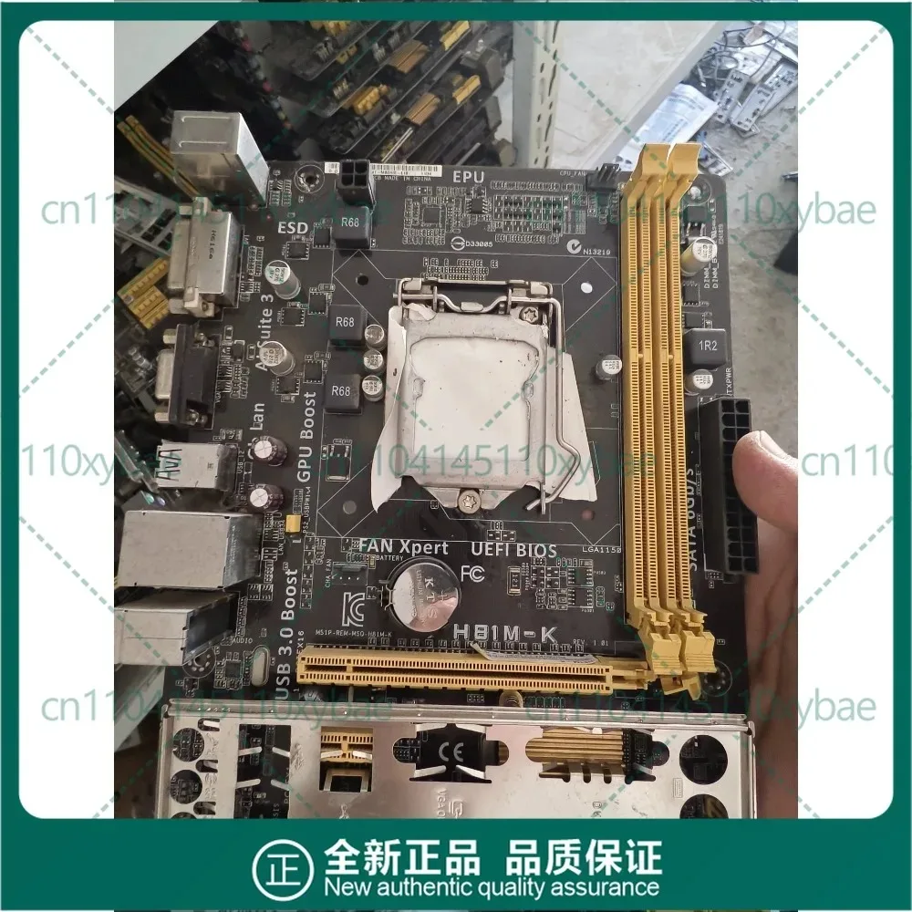 For ASUS H81M-K Motherboard LGA1150 Socket Support DDR3 Memory Desktop Mainboard Replacement Parts