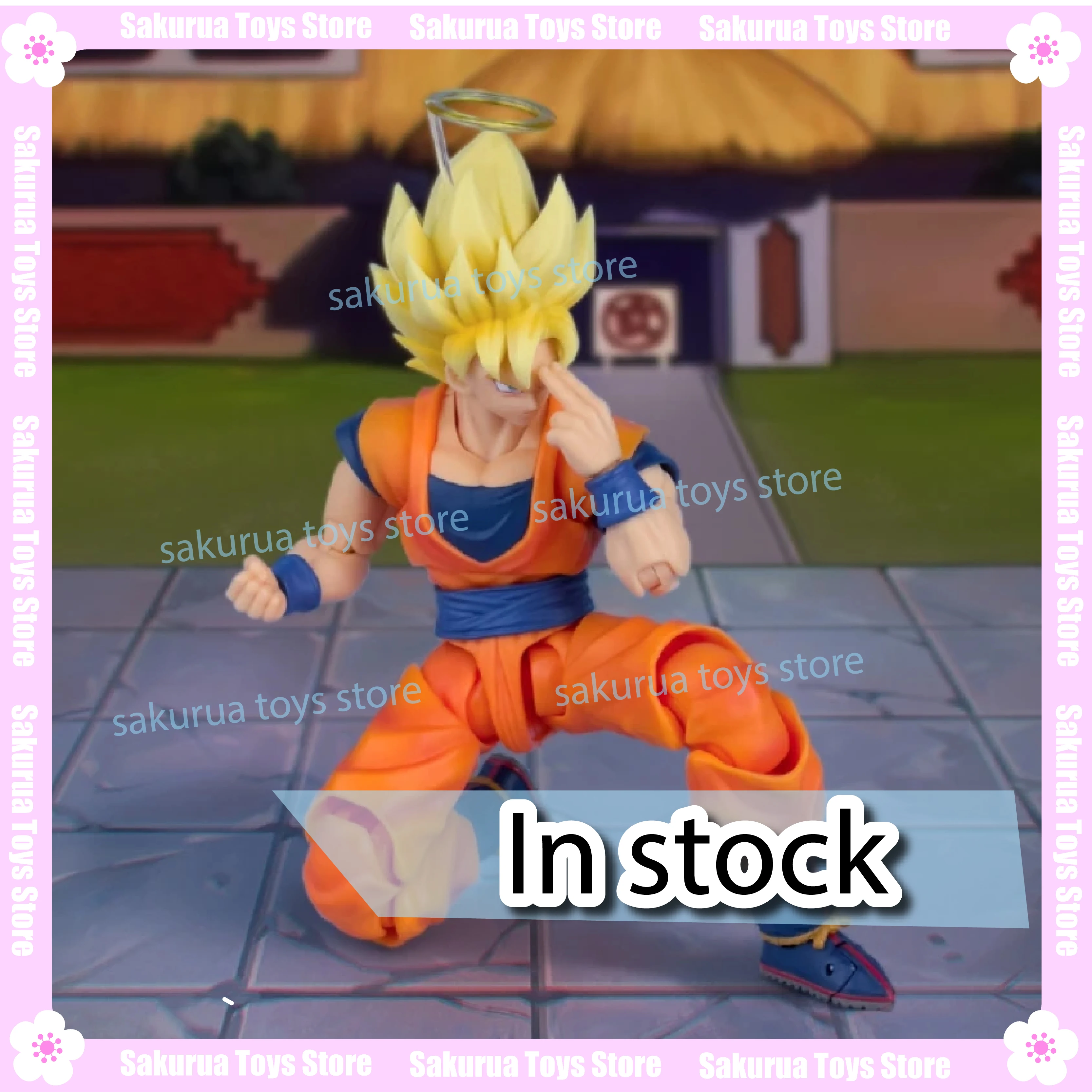 Na Stanie Wieczny Mistrz Sztuk Walki Powrót Wojownika z Drugiego Światu Goku 3.0 Figurka Kolekcjonerska Prezent