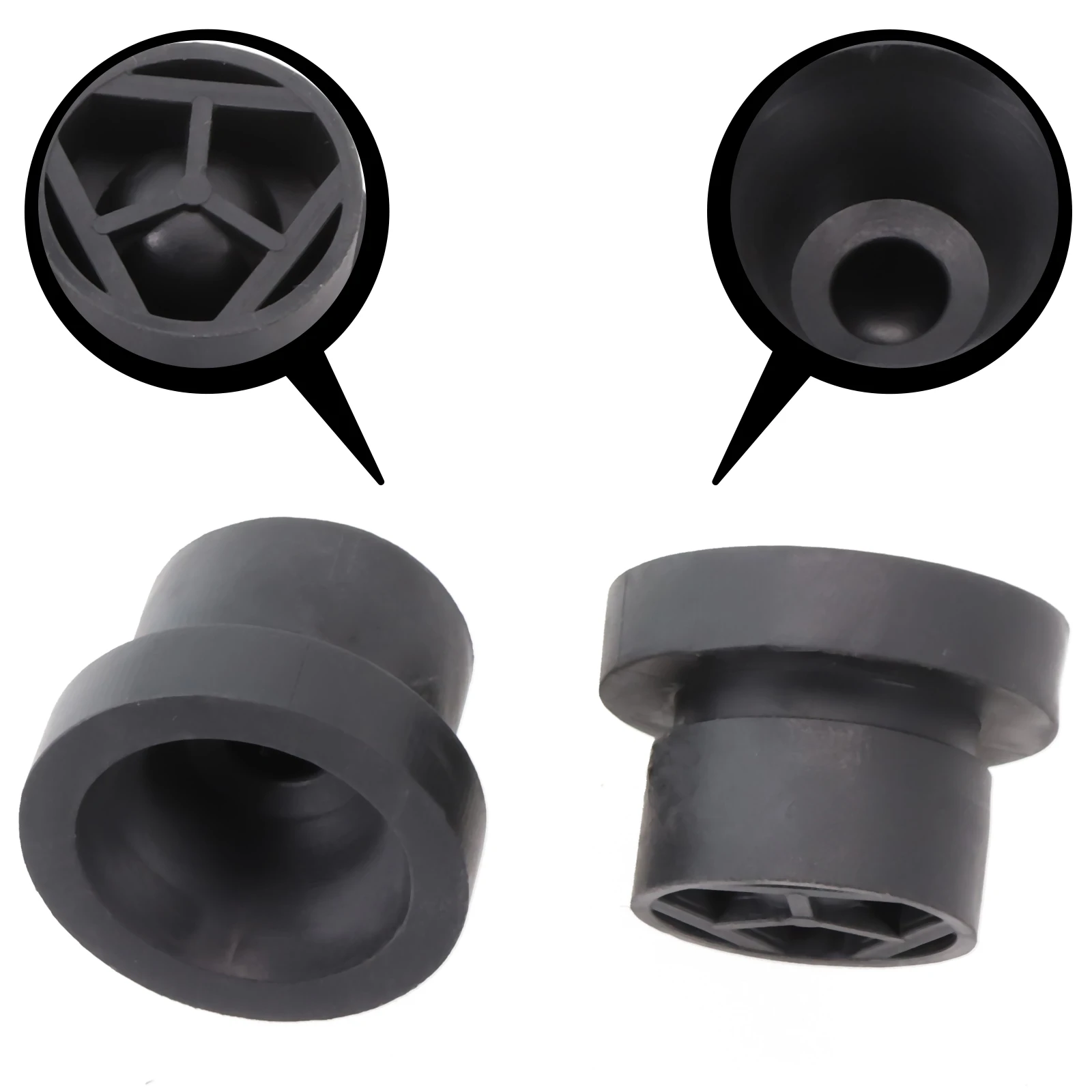 

For Ford Focus 2 MK2 C S Max Mk4 2pcs Rubber Engine Cover Grommet Buffer Mount Bush Stopper Engine Bonnets Gaskets