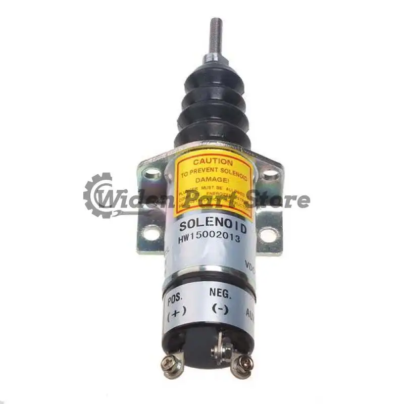 24V Diesel Stop Shut Down Solenoid 1500-2120 1504-24C6U1B2S1 for Woodward