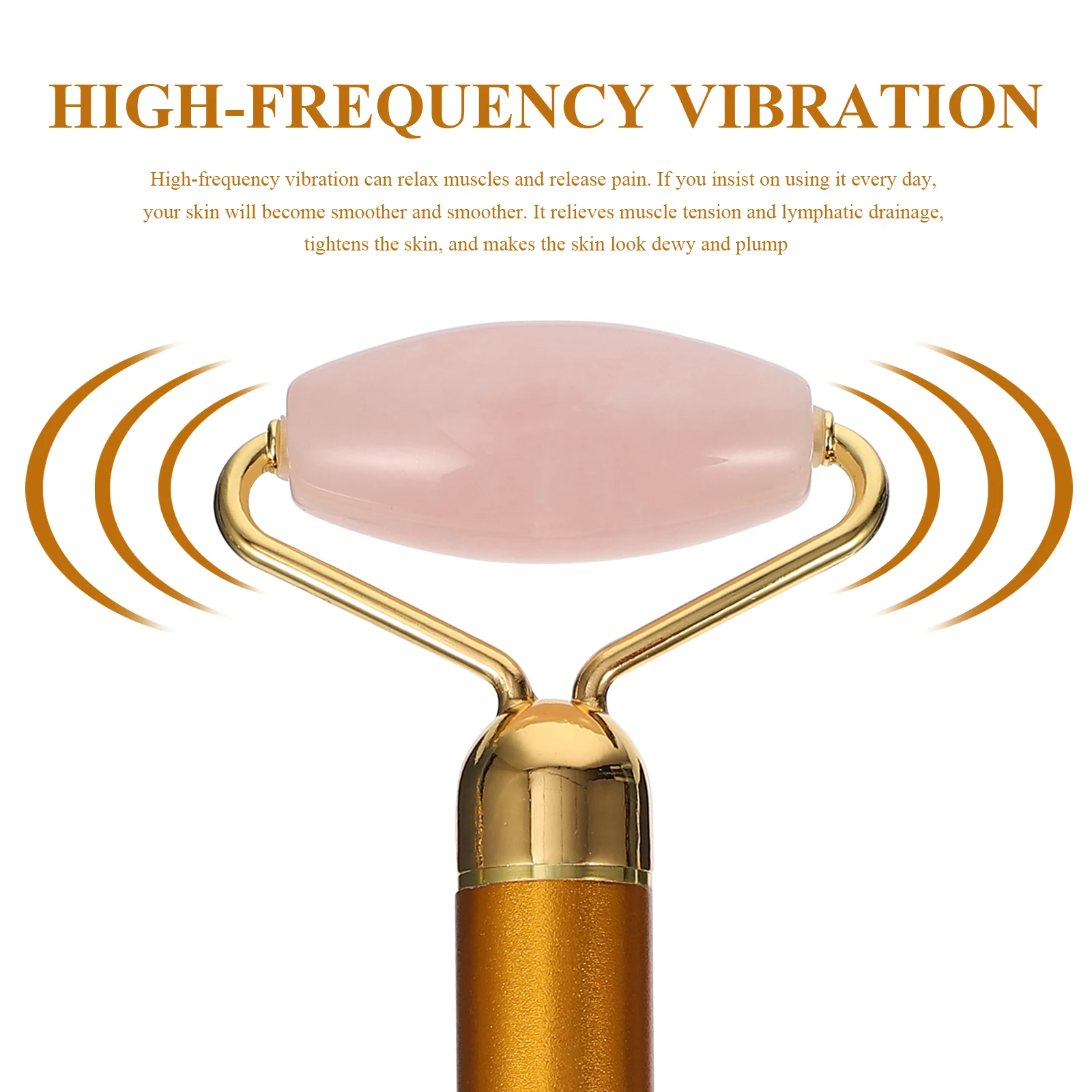 

1 Set Jade Face Roller 3-In-1 Electric Facial Massager Anti-Aging Skin Smoothing Tool For Wrinkles Dark Circles Eyes Face