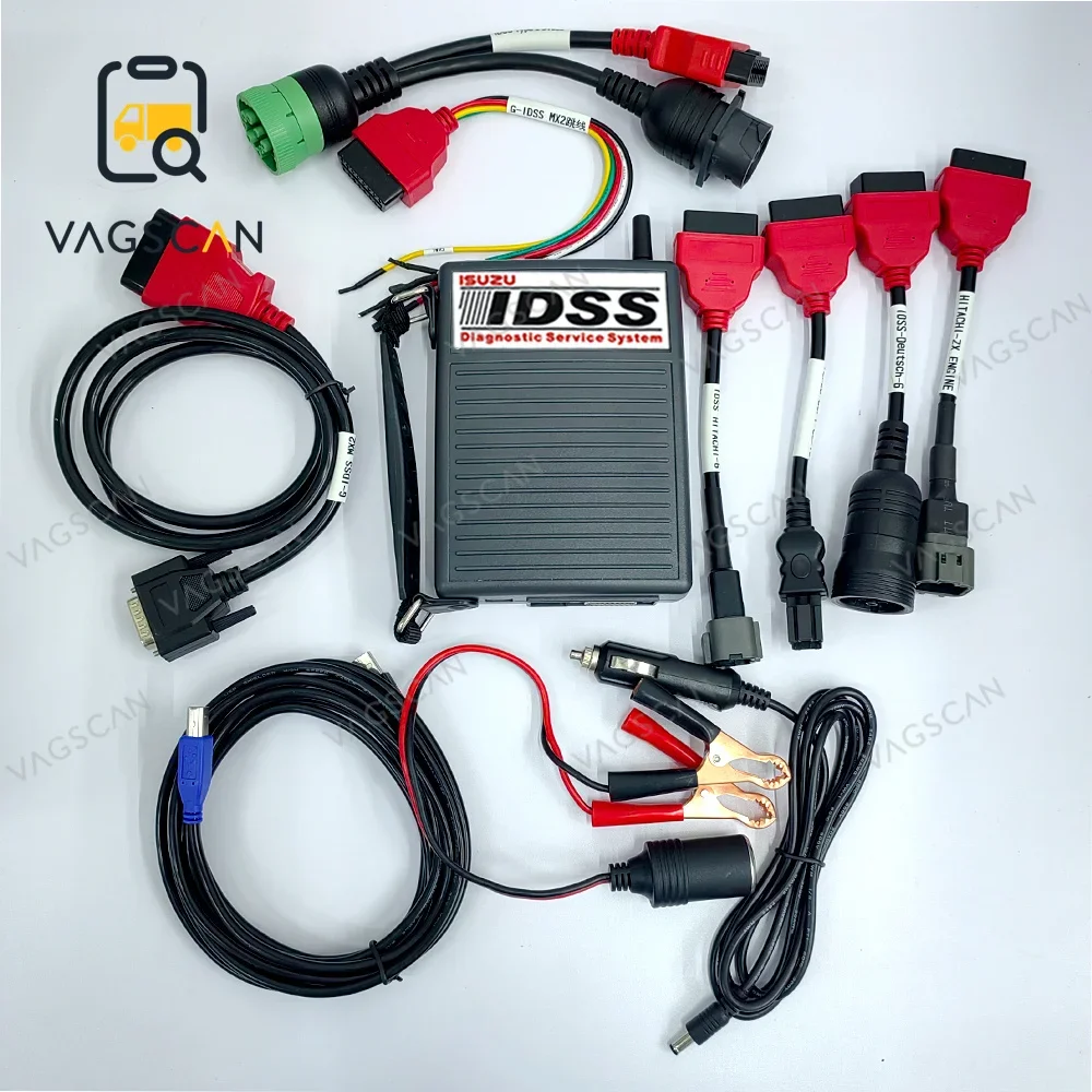 2024 For IDSS III G-IDSS E-IDSS For ISUZU Diesel Engine Truck Excavator Commercial Vehicles EURO6/EURO5 Diagnostic Tool