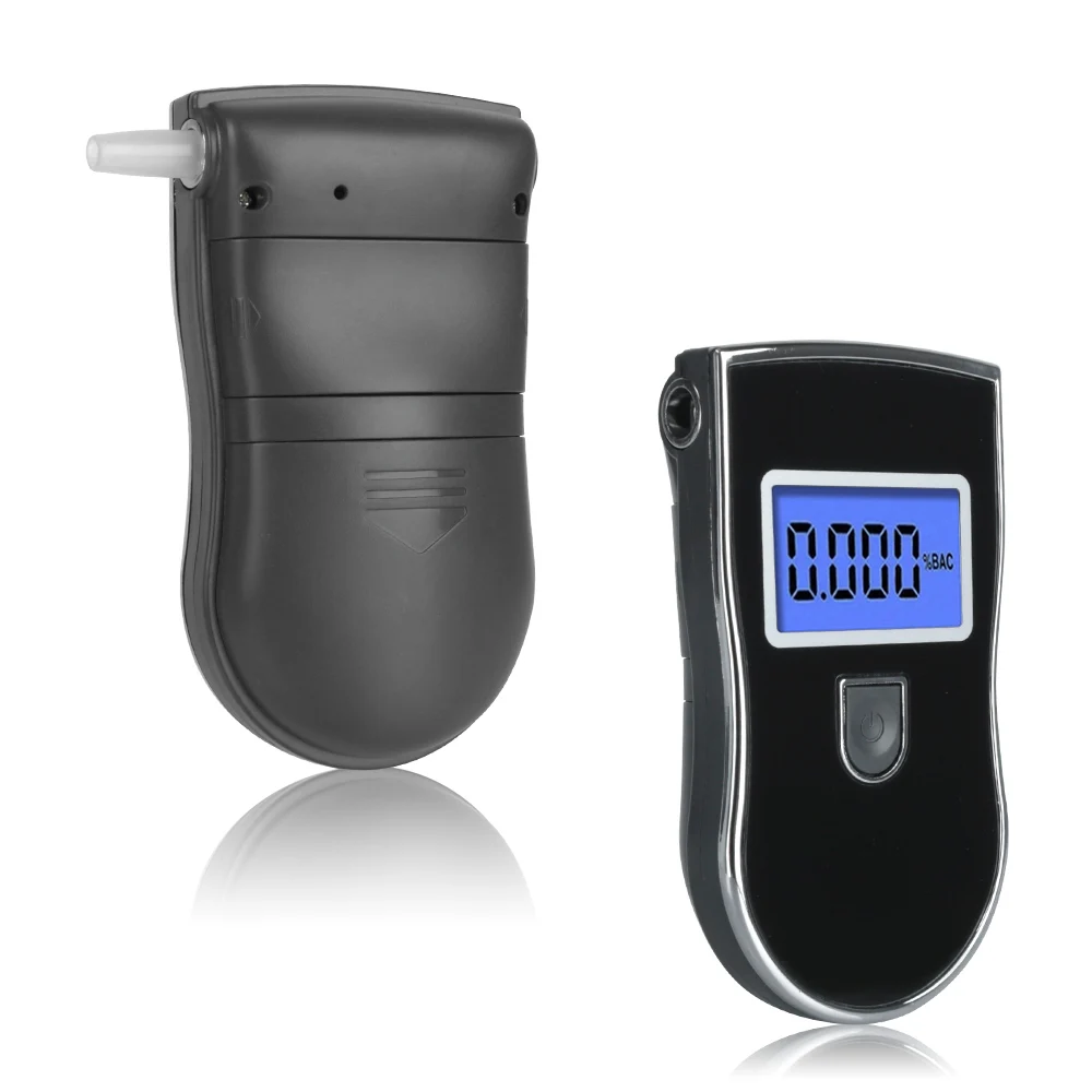 LCD-scherm Draagbare Dronken Rijden Analyzer Digitale Adem Alcohol Tester Alcohol Meter Wijn Alcohol Test Auto Blaastest