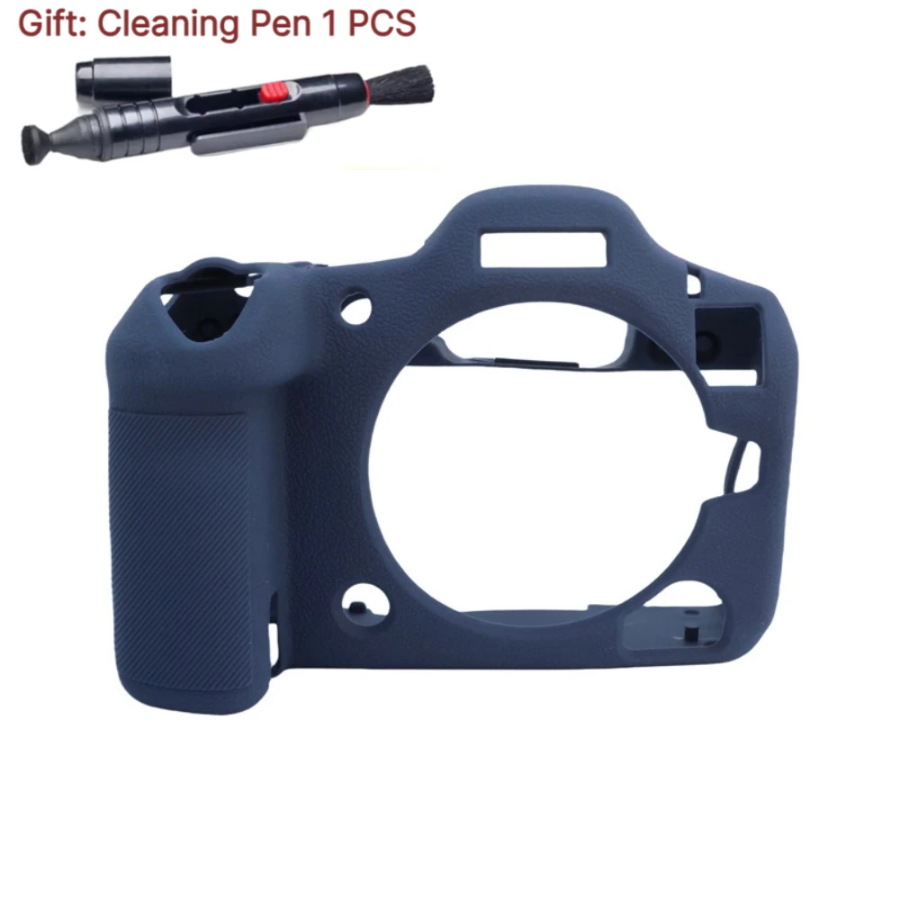 Rubber Body Protective Cover For Canon EOS R5II Micro single protective case r52 camera bag soft case bag+1PCS Free Cleaning Pen