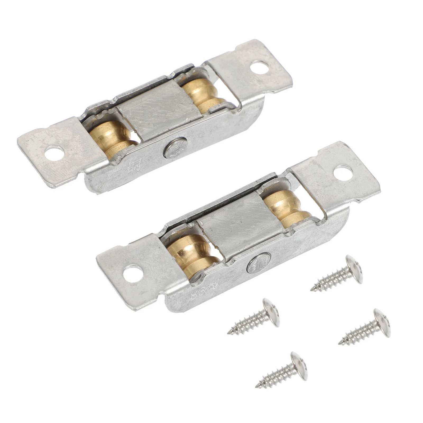 1 مجموعة نافذة انزلاق الباب الأسطوانة الفولاذ المقاوم للصدأ النحاس السلس غير قابل للصدأ الأجهزة الصامتة استبدال الباب الأسطوانة مجموعة