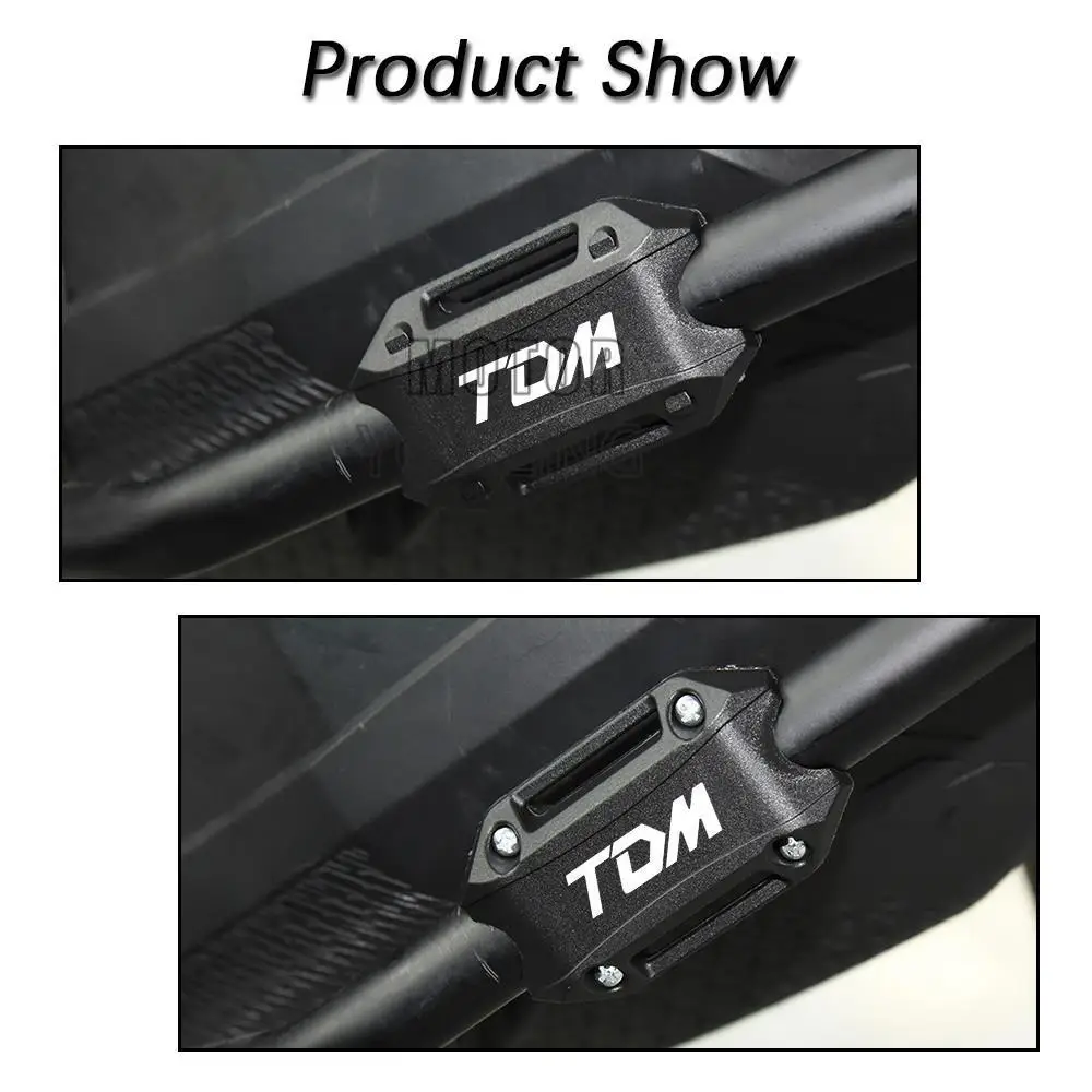 ل ياماها TDM 850 900 TDM850 TDM900 1991-2013 2014 دراجة نارية الوفير محرك الحرس 25 مللي متر حماية كتلة تحطم بار ديكور