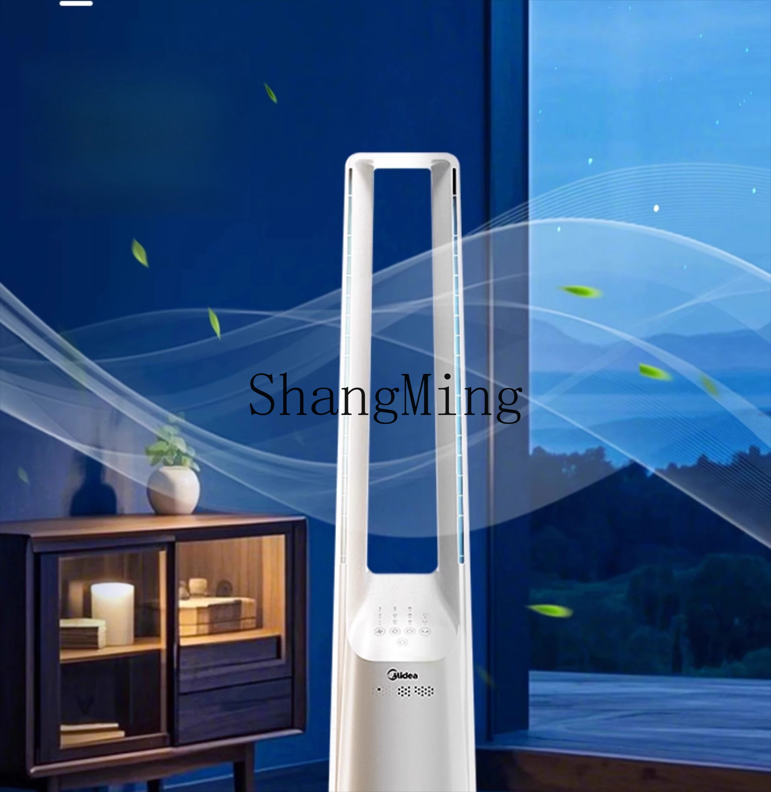 ZYY ventilatore senza lama telecomando domestico ventilatore verticale temporizzato per la circolazione dell'aria della camera da letto