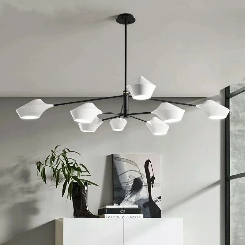 

Nordic lighting fixtures with postmodern style, simple and creative living room, bedroom, personality, fashionable art Instagram