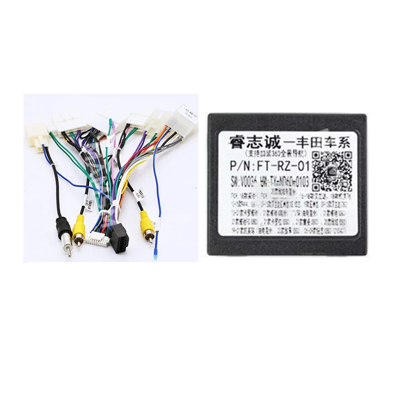 2 Adattatori Cavo ISO DIN A 16 Pin Per Autoradio – Plug-and-play Per Installazioni Aftermarket