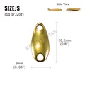 1g-Oro 50 piezas