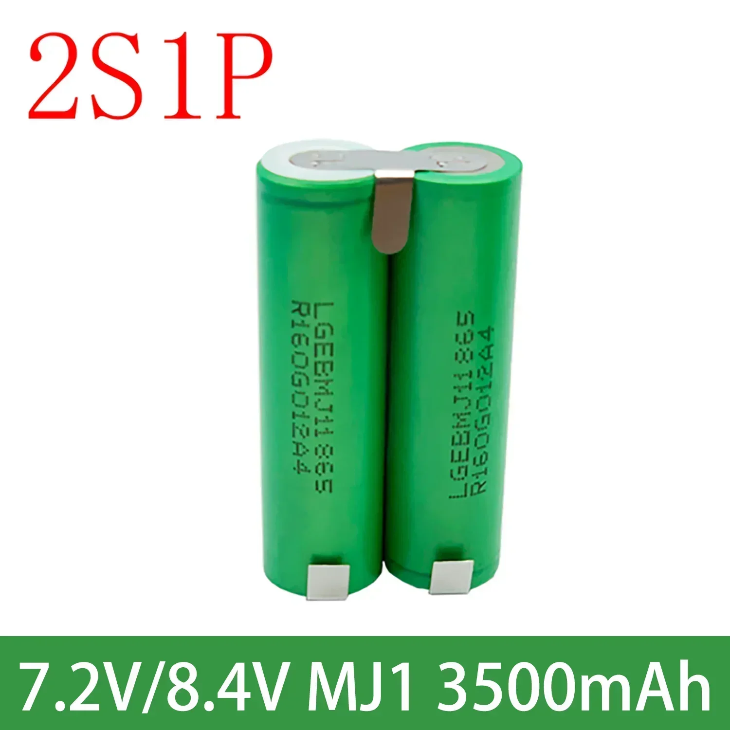 18650 MJ1 1S3P 2S1P 3S2P 4S2P 5S2P 3.7V 8.4V 10.8V 16.8V 18V 3500mAh 7000mAh For Screwdriver Batteries Weld Battery Pack