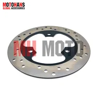ROTOR de placa de freno de disco trasero, 3 agujeros, 220MM, piezas de motocicleta para SUZUKI SUZUKI GIXXER150 GIXXER SF GIXXER SF FI
