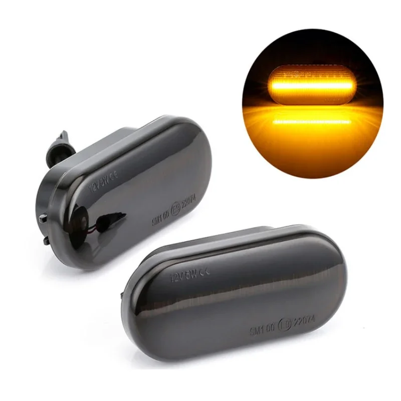 Car Fender Turn Signal Light LED Dynamic Side Marker Flash Side Side Light for SEAT Ibiza 6L Cordoba Toledo Leon MK1 MK2 2PCS