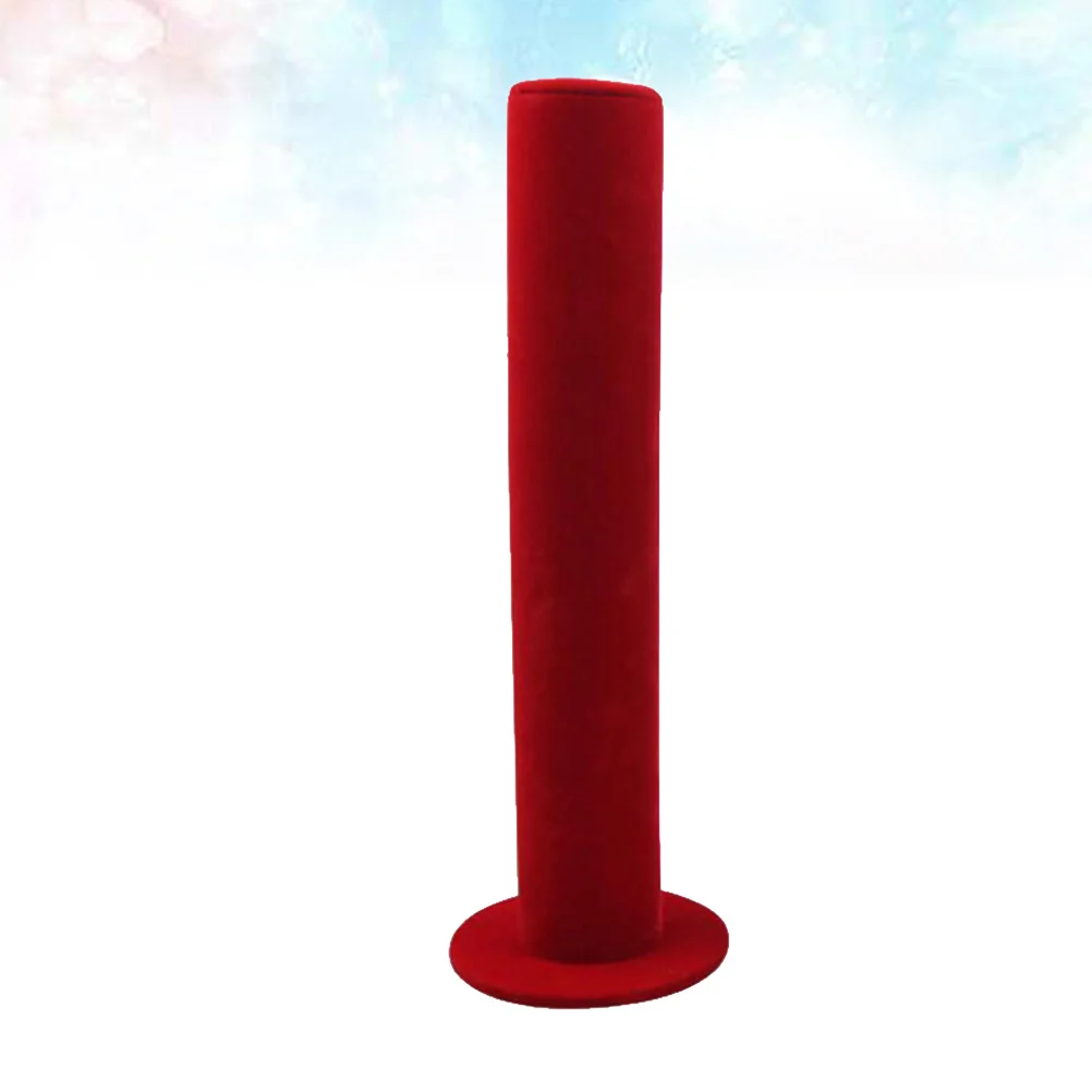 

Bracelet Display Rack Jewelry Display Stand Red Practical Organizer Storage Rack Bracelet Holder Showcase Accessories