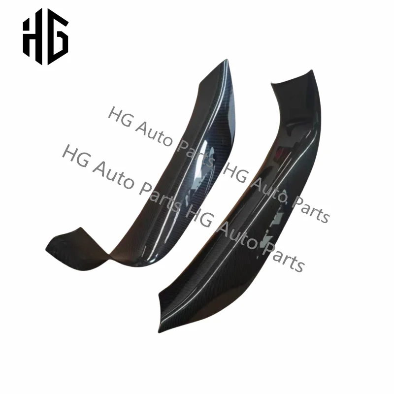 Real Dry Carbon Fiber Interior Footboard Parts Door Sills For Mclaren 720S 570S 570GT Door Pedals