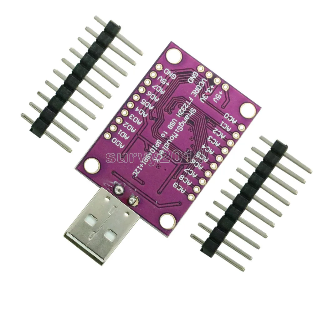 Baru FT232H multifungsi USB kecepatan tinggi untuk JTAG UART/ FIFO SPI/ I2C modul