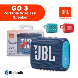 Altoparlante Bluetooth wireless originale JBL GO3 Altoparlante portatile impermeabile Altoparlanti esterni Sport Bass Sound mini altoparlante JBL GO 3