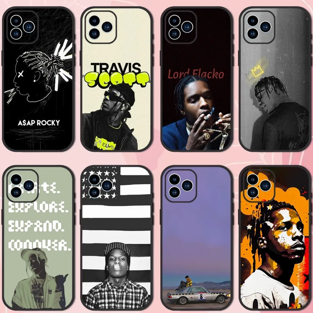 Rapper ASAP Rocky Phone Case For Samsung Galaxy S10 FE S21 Ultra S22 Lite Soft Phone Shell Back Cover