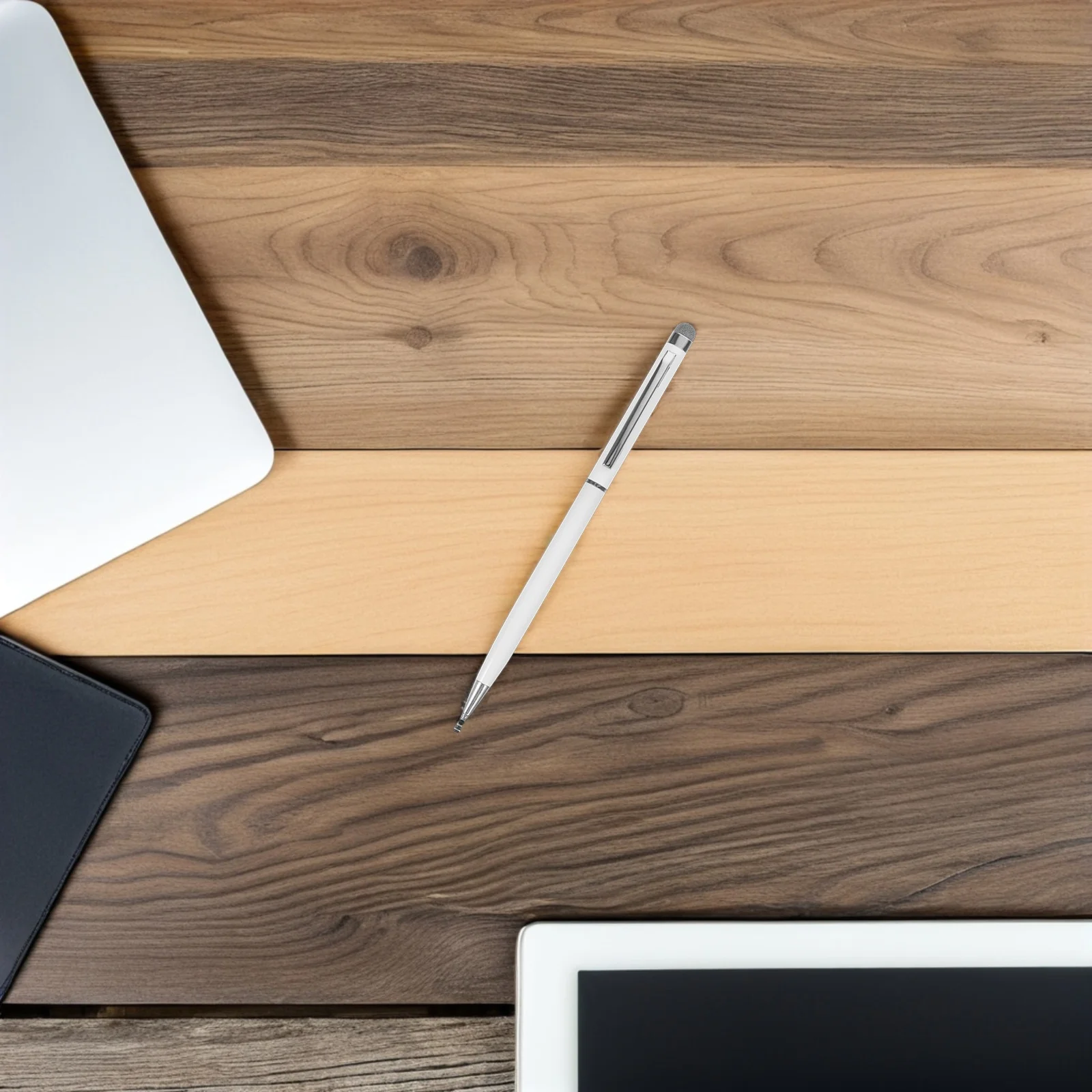 

2Pcs Touch Screen Stylus Pens High Precision Fabric Tip Universal Capacitive Pen for Smartphones Tablets Writing Drawing