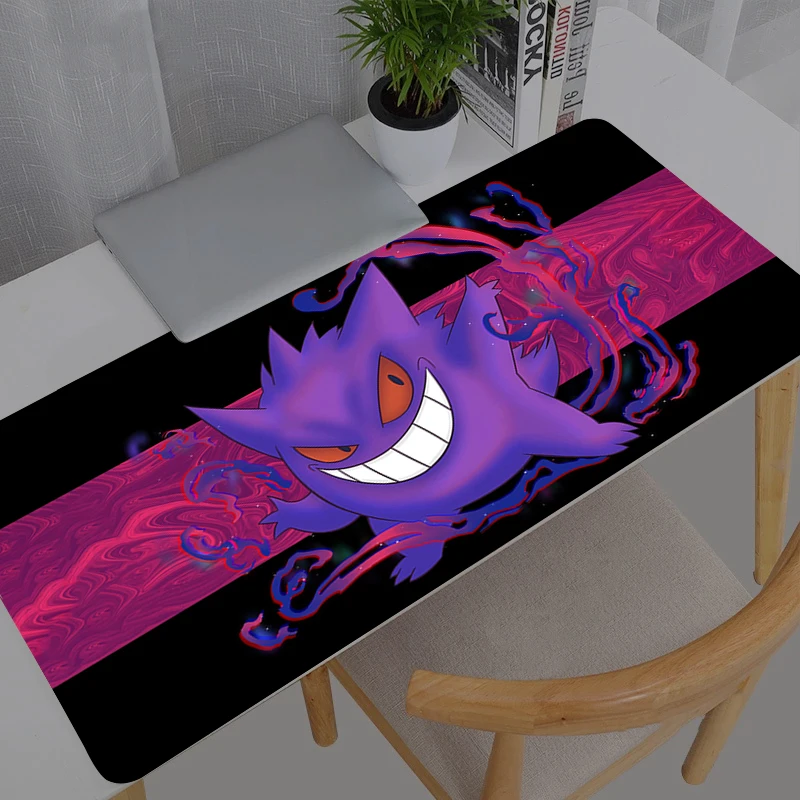 

Mouse Pad Pokemon Pikachu Gengar Anime Gaming Accessories Varmilo Keyboard Desk Mat Gabinete Gamer Carpet Mousepad Mouse Mats
